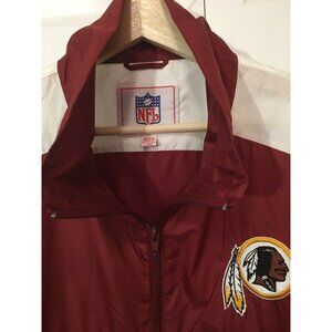 Vintage Washington‎ NFL SI Windbreaker Jacket 90's Burgundy Men's XL